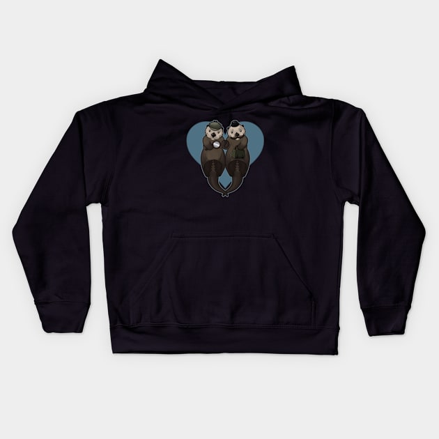 Otterly johnlock Kids Hoodie by Felix Quinlan